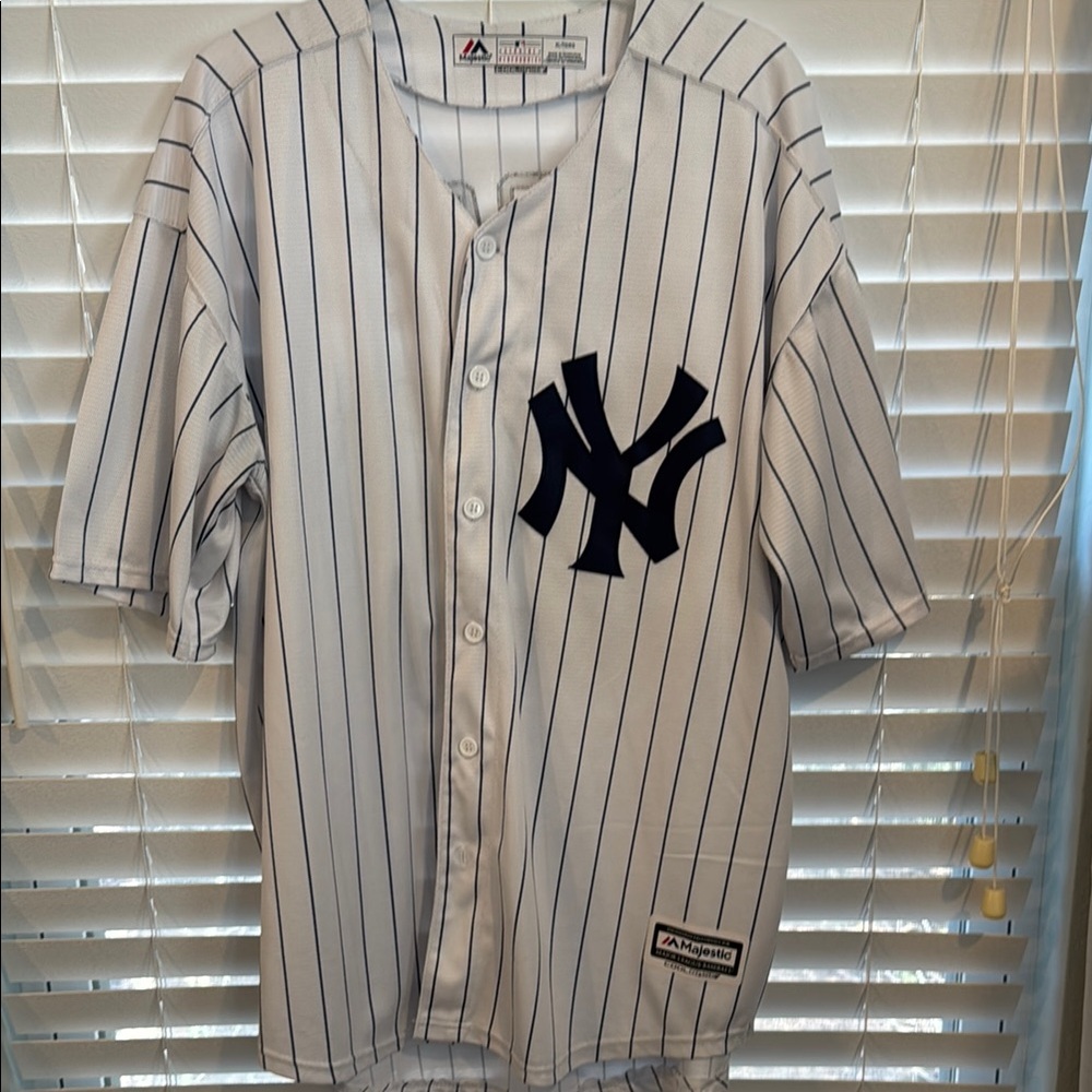 Pinstripe Baseball Jersey